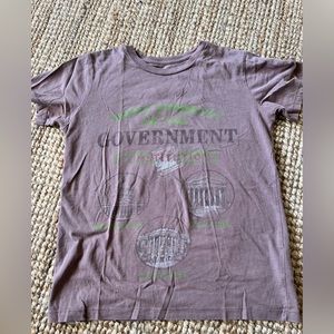 Peek short sleeve Democracy T-shirt